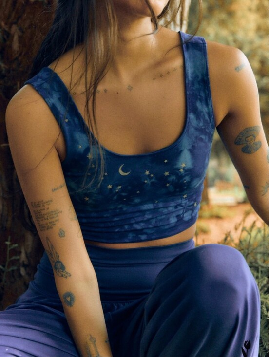 Purusha People Tops - NWT Purusha People Crystal Constellation Origin Top M